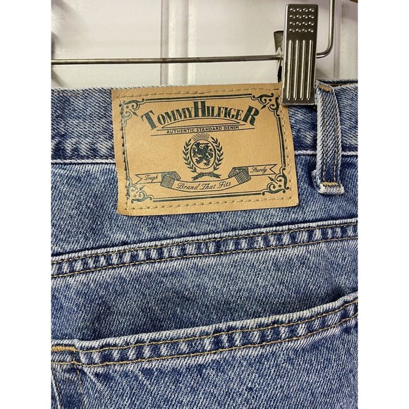 Mens Vintage Tommy Hilfiger Tommy Jeans 90s Era Size 40/32 Made In USA - Picture 3 of 11